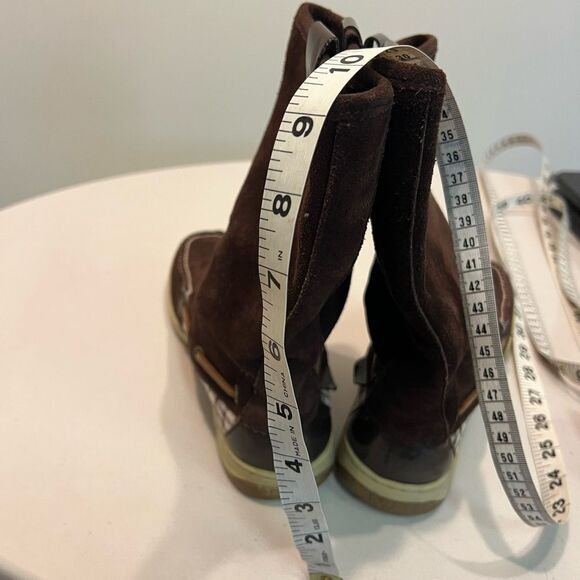 Sperry Top-Sider Womens Sandfish Boots Brown 7.5M - Picture 5 of 7